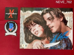 Foto firmada autografiada por Neve Campbell Scream 8x10 Beckett certificado de autenticidad Sidney Prescott - Imagen 1 de 8