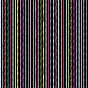 Parisian Stripe Multi color 44" fabric by Benartex, 16459-12, Cats in Paris - Picture 1 of 1