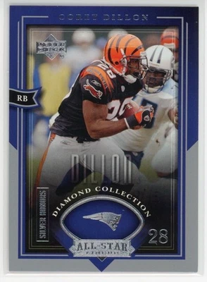 2004 Upper Deck Diamond Collection All-Star Lineup #78 Corey Dillon - Image 1 of 2