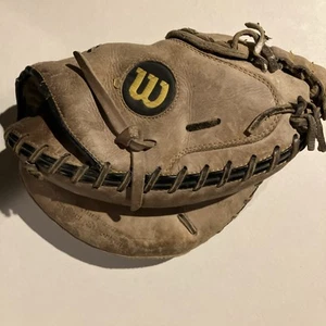 Wilson Catchers Mitt A1770 Baseball Handschuh Pro Toe Steerhide Leder Team Series - Bild 1 von 3