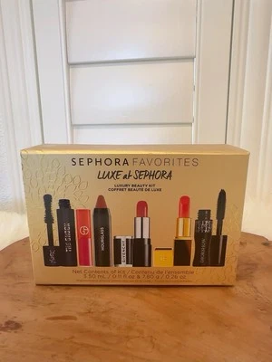 Sephora Favorites Luxe at Sephora Luxury Beauty Kit 6 Pc GIFT Set Sealed Box - Image 1 of 4