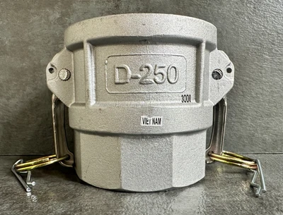 Moon American Aluminum Type D, Adapter, 2.5" Female CamLock X 2.5" F.NPT - NEW - Image 1 of 4