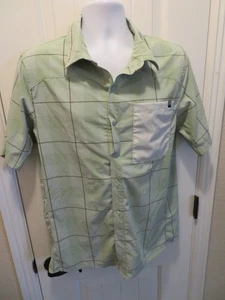 BACKCOUNTRY Herren Slickrock Kurzarm Button-Up MTB Trikot Grün Medium Moyen - Bild 1 von 10