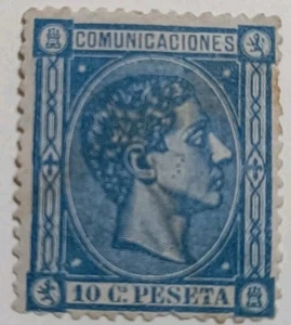 Spain Alfonso Xll Edifil # 164 (*) MNG 1875 - Picture 1 of 2