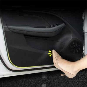 Pegatina protectora de cuero antipatadas para puerta de automóvil para MG ZS EV VS HEV 2018-2023 - Imagen 1 de 7