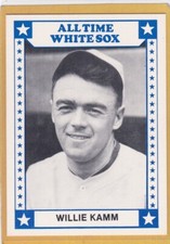 1980 TCMA BASEBALL ALL TIME CHICAGO WHITE SOX WILLIE KAMM #6 NMMT/MINT *A4365