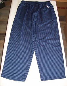 Men's Jockey Blue Striped Pajama Bottoms Lounge Pants L - Picture 1 of 3