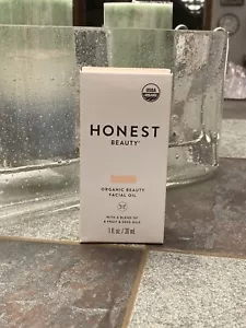HONEST BEAUTY ORGANIC BEAUTY FACIAL OIL W BLEND OF 8 FRUIT & SEED OILS 1 FL. OZ. - Picture 1 of 7