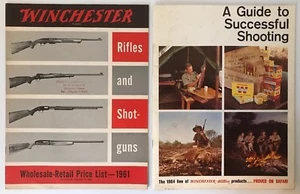 Vintage 1961 Winchester Western Sporting Arms & Ammo Retail & Wholesale Catalogs - Picture 1 of 11