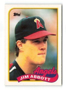 1989 Topps Traded Jim Abbott #2T   California Angels