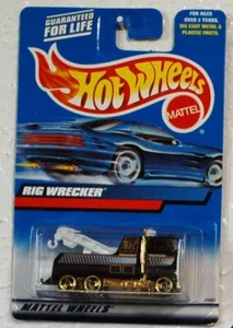 Grúa Hot Wheel 1999 negra # 206 - Imagen 1 de 1