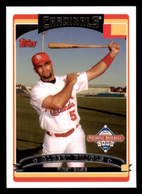 2006 Topps National Baseball Card Day #6 Albert Pujols - Image 1 of 2