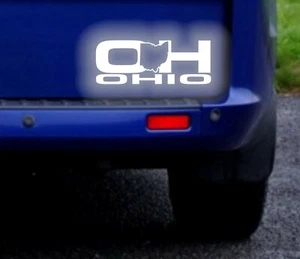 Calcomanía adhesiva reflectante del estado de Ohio OH EE. UU. - Imagen 1 de 2