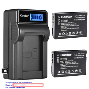 Kastar Battery LCD Wall Charger for Leica BP-DC7 BC-DC7 & LEICA V-LUX 20 Camera - Picture 1 of 11