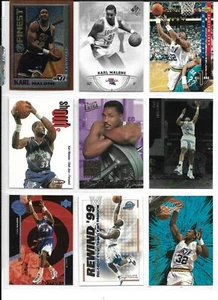 HUGE KARL MALONE 100 CARD 85 DIFFERENT LOT b JAZZ - Picture 1 of 1