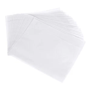 5.7x7" Clear Packing List Envelope, 100 Pcs Side Loading Invoice Pouch Sleeves - Picture 1 of 6