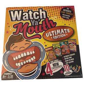 Watch Ya' Mouth Ultimate Edition Mouth guard Party Game 4 New Categories New