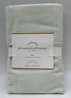 Pottery Barn Essentials 300 TC Sateen Pillowcases King Iced Blue S/2 #H100