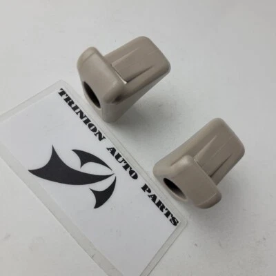 Juego de 2 clips para parasol Kia Sedona 2002-2005 bronceado con tornillos OEM Foto 1 de 3