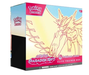 Paradox Rift Pokemon Center Elite Trainer Box ETB (Exclusive) Roaring Moon - Picture 1 of 1