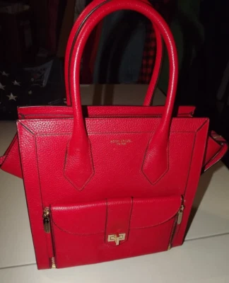 NUEVO CON ETIQUETAS $450.00 Bolso de Mano Henri Bendel NUEVA YORK para Mujer Cuero X254 Foto 1 de 4