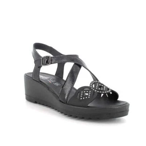 Enval Soft Mujer Sandalias 5781200 Sandalias Cuña Negra - Imagen 1 de 4
