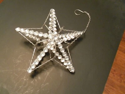 Decoración de ventana estrella navideña con candelabro-10-1/2" 2 caras Foto 1 de 4