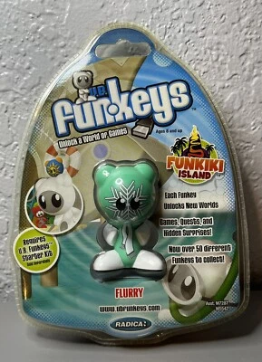 New Sealed UB Funkeys FLURRY green funkey M5542 Rare? - Image 1 of 3