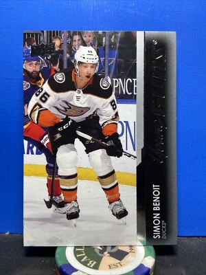 2021-22 Upper Deck Young Guns Simon Benoit Rookie Card #228 Hockey - Image 1 of 2