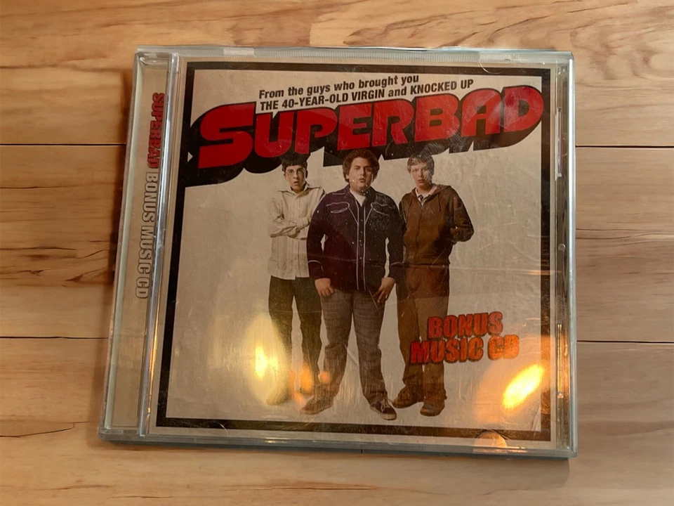 Superbad Bonus Music CD - Soundtrack. Promo. 8 Tracks - Image 1 of 1