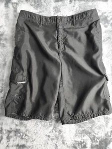 Ocean Current Boys Summer Cargo Short's Straight Fit Black Dark Wash Size 16 - Picture 1 of 10