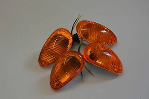 Vespa et2 et4 Et Coppia Frecce Sinistro Post. Dx Ant. Lampeggiante Luce Arancio - Foto 1 di 5