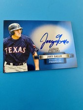 2012 Bowman Sterling Baseball MLB #BSAP-JGA Joey Gallo Auto Prospects Autograph