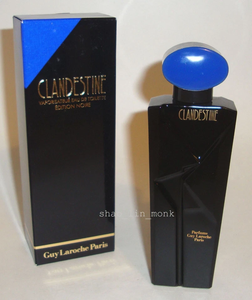 Perfume de mujer Guy Larouche edición clandestina negro 50 ml 1,7 oz Edt spray nuevo en caja Foto 1 de 1
