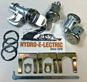 NEW 1974-1977 Pontiac Firebird  Door, Trunk & Glove Box Lock Set with GM keys - Picture 1 of 3