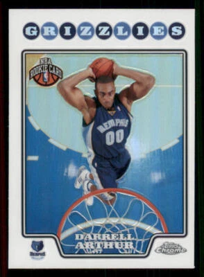 2008-09 Topps Chrome Refractors #220 Darrell Arthur - Image 1 of 2
