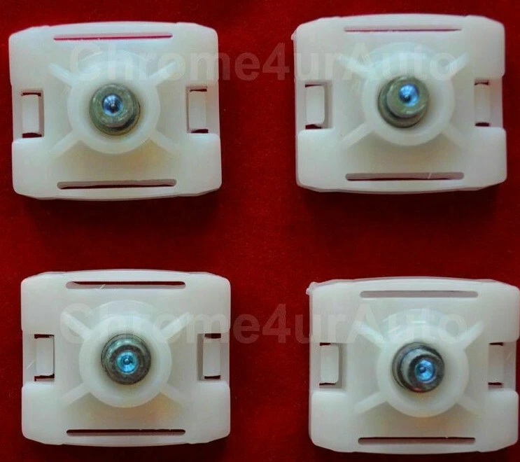 For Mercedes W126 Window Regulator Repair Sliding Retainer Jaw Clips Driver/Pass - Image 1 of 1