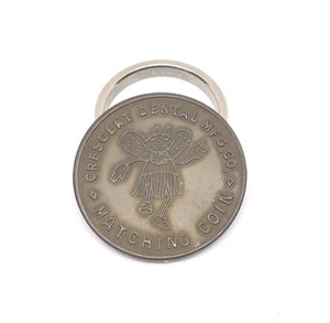 Vintage Crescent Dental Mfg Co. 68th Anniversary Matching Coin Token - Picture 1 of 4