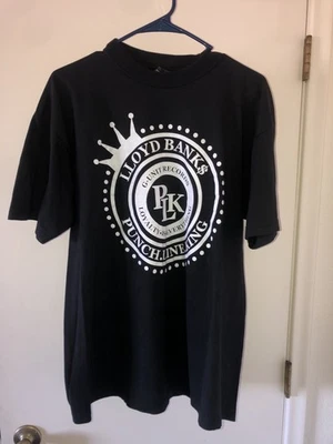 Vtg 2000s Lloyd Banks G-Unit “Punch Line King” This Is 50 Rap T-shirt Size XL - Image 1 of 4