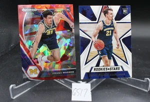 2021-22 Prizm Draft Picks Franz Wagner #9 Red Ice Prizm & Rookies & Stars #309 - Bild 1 von 2