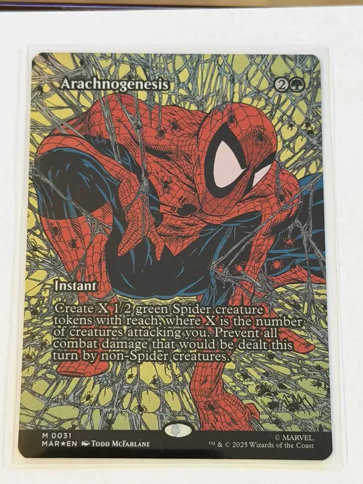 Arachnogenesis Borderless Marvel Universe Foil 31 - Image 1 of 1