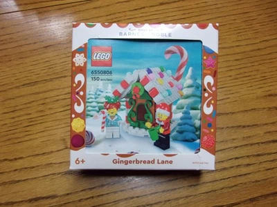 In Hand New 2024 Barnes & Noble Ex. Lego 6550806 Gingerbread Lane Set - Image 1 of 2