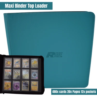 album Maxi Binder per Top loader card 12x pocket (tasche) Raccoglitore toploader - Bild 1 von 4