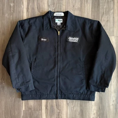 Chaqueta Vintage Mechanic Detroit Talla L Negra Ropa de Trabajo Eisenhower Foto 1 de 4