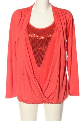 B.C. BEST CONNECTIONS Wickel-Bluse Damen Bluse Gr. DE 42 rot Casual-Look - Bild 1 von 4