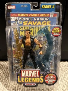 ToyBiz Marvel Legends Series 2 Namor 6" Actionfigur 2002 Neu in OVP - Bild 1 von 3
