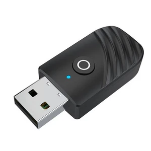 New Wireless USB Bluetooth 5.0 Audio Transmitter Receiver Adapter For PC TV Car - Afbeelding 1 van 15