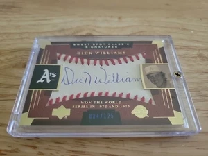2004 Sweet Spot Classic Signatures Dick Williams Blue 84/125 - Picture 1 of 2