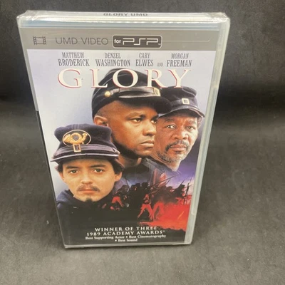 Rare Brand New Factory Sealed GLORY Movie UMD Video For PSP Denzel Washington - Image 1 of 4