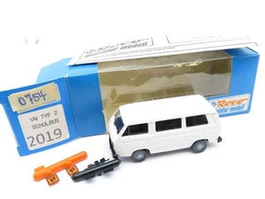 345HO /07 - Roco H0 2019 - VW Typ 2 Schulbus weiß - top in OVP - Bild 1 von 3